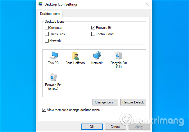Как да скриете и покажете всички икони на работния плот на Windows