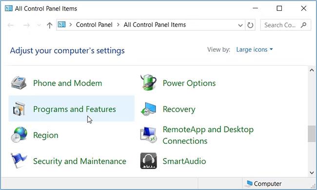8 veidi, kā atvērt programmu un līdzekļu rīku sistēmā Windows