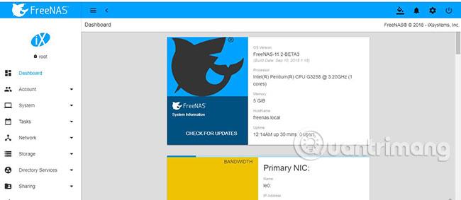 Kā instalēt FreeNAS VM vietnē VirtualBox