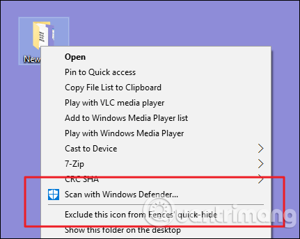 Kā noņemt opcijas Windows konteksta izvēlnē