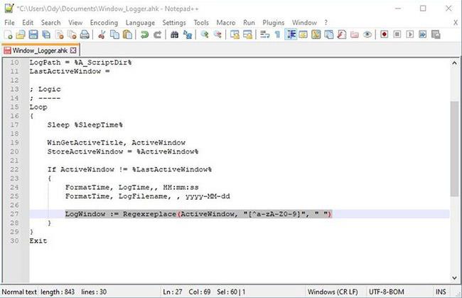 Sådan opretter du et tidsregistreringsprogram på Windows med AutoHotKey Sådan opretter du et tidsregistreringsprogram på Windows med AutoHotKey