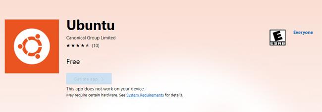 Ladda ner Ubuntu direkt från Windows Store, killar