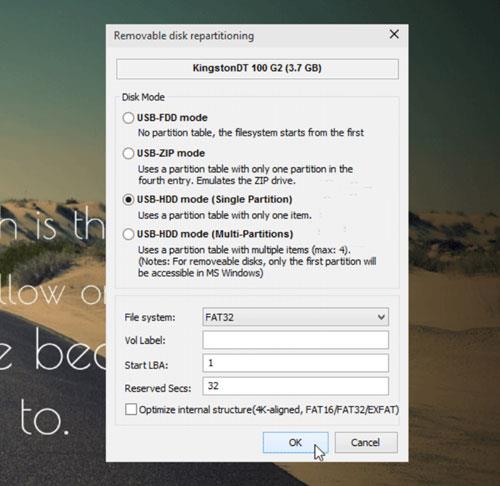 Åtgärda USB/extern enhet som visar felaktig kapacitet