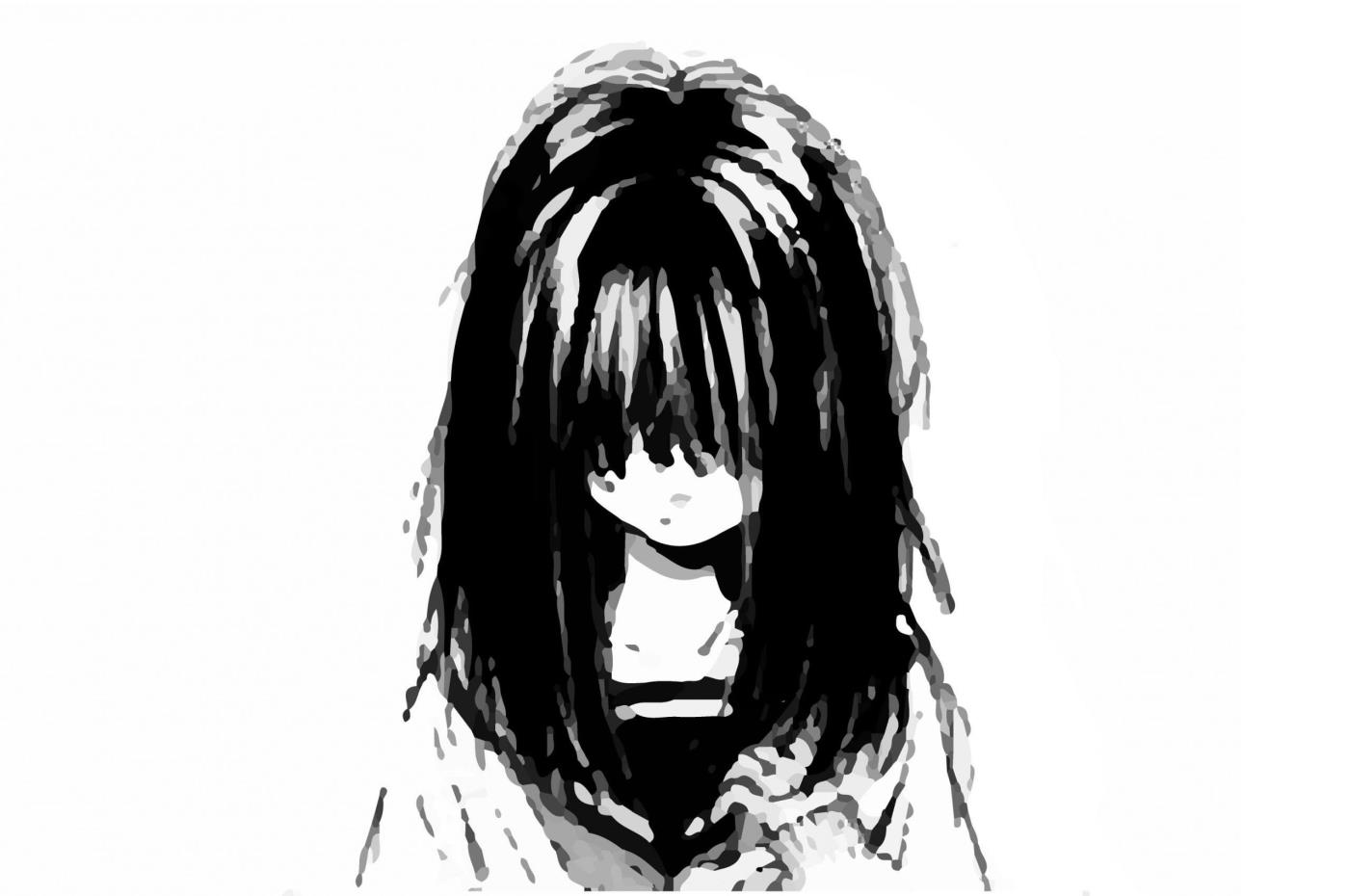 Smutný avatar, černý avatar, smutný avatar Smutný avatar, černý avatar, smutný avatar