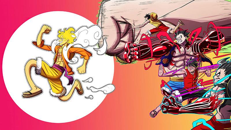 Luffy Gear 5 veggfóður, Luffy God Nika veggfóður Luffy Gear 5 veggfóður, Luffy God Nika veggfóður