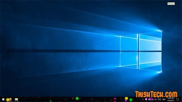 Skapa en fallande snöeffekt på Windows Aktivitetsfält Skapa en fallande snöeffekt på Windows Aktivitetsfält
