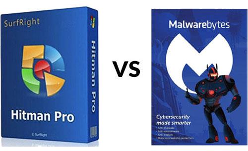 Porovnajte Malwarebytes a Hitman Pro Porovnajte Malwarebytes a Hitman Pro