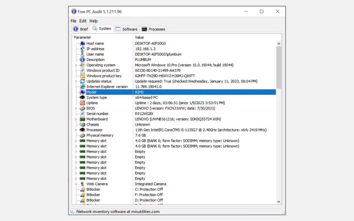Ako nájsť model notebooku so systémom Windows Ako nájsť model notebooku so systémom Windows