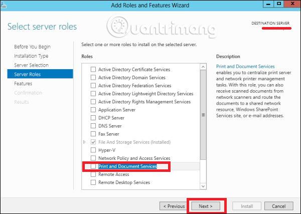 Hur man installerar Print Server i Windows Server 2012 Hur man installerar Print Server i Windows Server 2012
