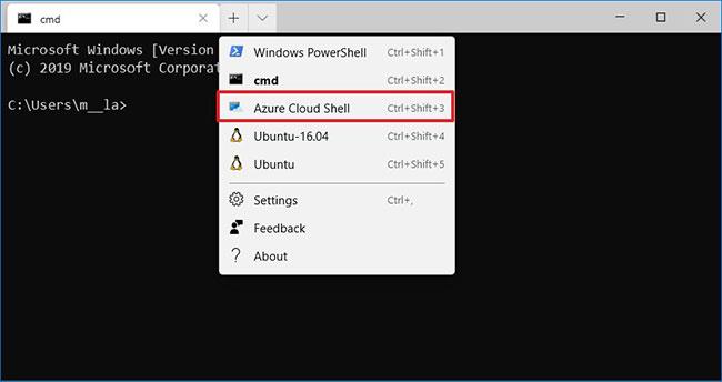 Jak nastavit Azure Cloud Shell na Windows Terminal Jak nastavit Azure Cloud Shell na Windows Terminal