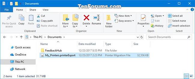 Как да архивирате и възстановите принтери в Windows