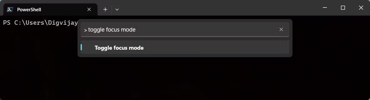 Как да влезете и излезете от режим на фокусиране в Windows Terminal