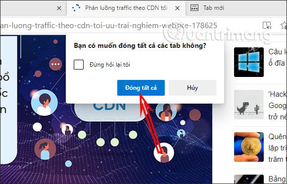 Jak povolit výzvy k zavření více karet v Microsoft Edge
