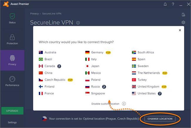 Avast SecureLine VPN anmeldelse: Nem at bruge, overkommelig Avast SecureLine VPN anmeldelse: Nem at bruge, overkommelig