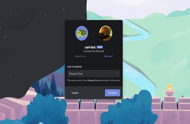 Ako pridať roboty na server Discord