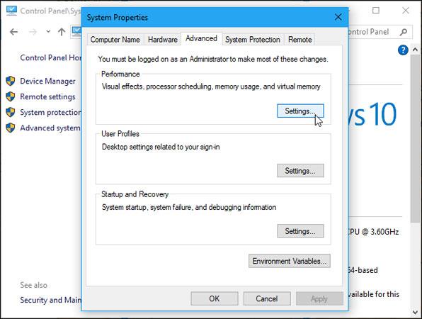 Pokyny na nastavenie a vypnutie efektov pohybu okna v systéme Windows Pokyny na nastavenie a vypnutie efektov pohybu okna v systéme Windows