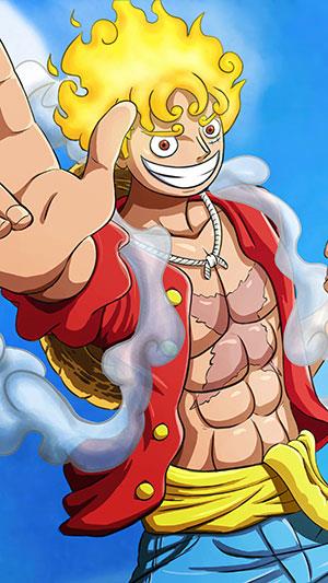 Luffy Gear 5 veggfóður, Luffy God Nika veggfóður Luffy Gear 5 veggfóður, Luffy God Nika veggfóður