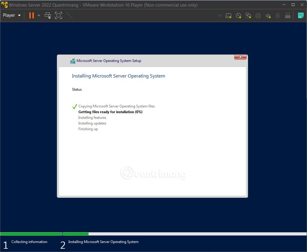 Hur man installerar Windows Server 2022 på en virtuell maskin