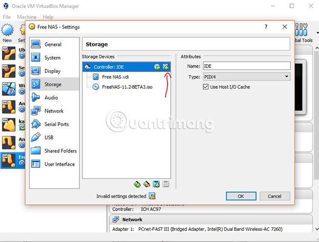 Kā instalēt FreeNAS VM vietnē VirtualBox