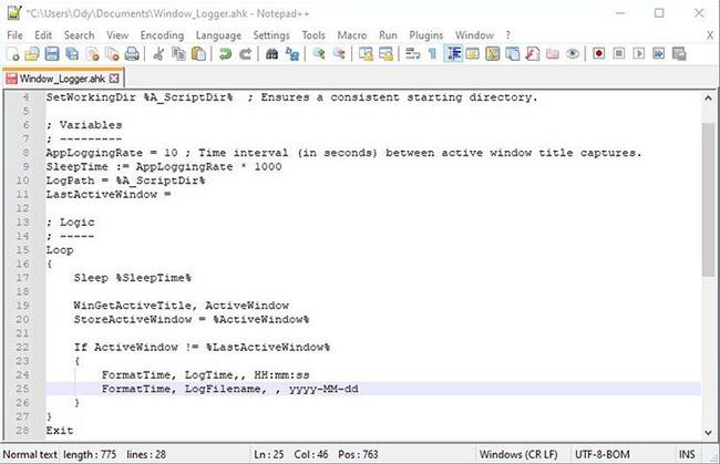 Sådan opretter du et tidsregistreringsprogram på Windows med AutoHotKey Sådan opretter du et tidsregistreringsprogram på Windows med AutoHotKey