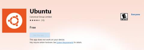 Download Ubuntu direkte fra Windows Store, gutter