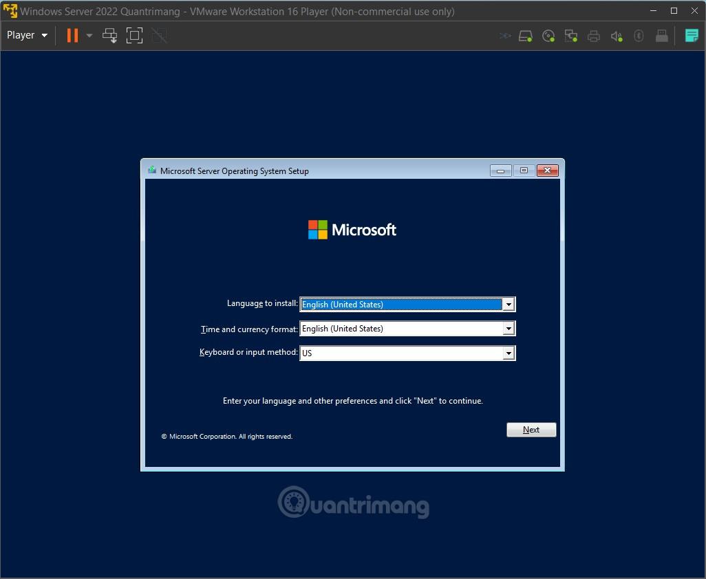 Hur man installerar Windows Server 2022 på en virtuell maskin
