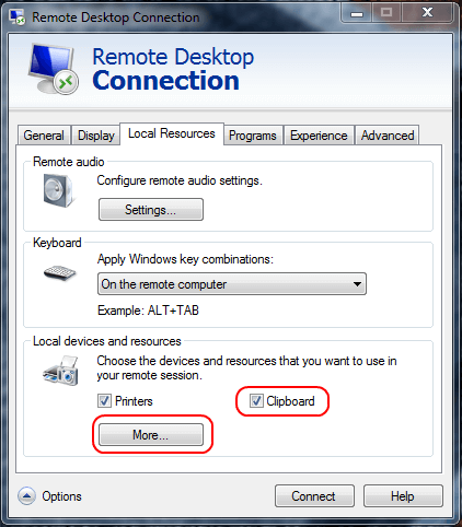 Åtgärda felet att inte kunna kopiera och klistra in i Remote Desktop-sessionen