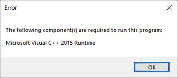 Kā instalēt Microsoft Visual C++ 2015 Runtime