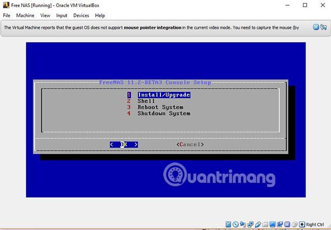 Kā instalēt FreeNAS VM vietnē VirtualBox