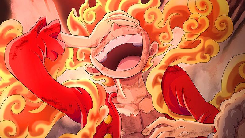 Luffy Gear 5 veggfóður, Luffy God Nika veggfóður Luffy Gear 5 veggfóður, Luffy God Nika veggfóður