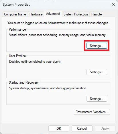 Instruktioner för att ändra sidfilstorlek och position i Windows Instruktioner för att ändra sidfilstorlek och position i Windows