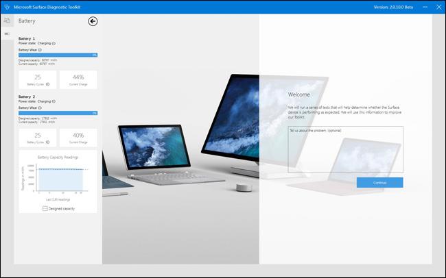 Surface klēpjdatora aparatūras testēšanas rīks tagad ir pieejams Windows veikalā