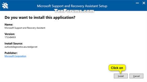 Kā izmantot Microsoft atbalsta un atkopšanas palīgu (SaRA) sistēmā Windows