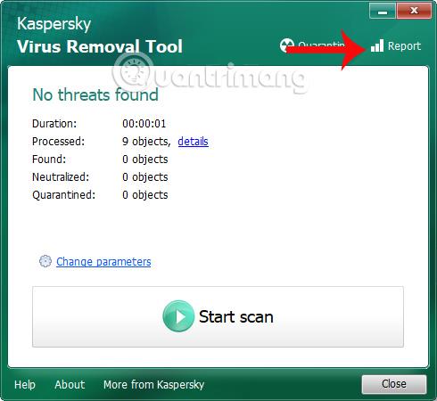 A rosszindulatú programok eltávolítása a Kaspersky Virus Removal Tool segítségével A rosszindulatú programok eltávolítása a Kaspersky Virus Removal Tool segítségével