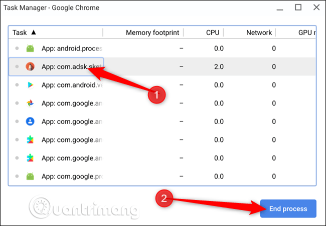 Ako zatvoriť nereagujúce aplikácie Chromebooku Ako zatvoriť nereagujúce aplikácie Chromebooku