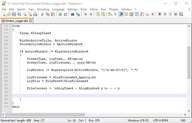 Sådan opretter du et tidsregistreringsprogram på Windows med AutoHotKey Sådan opretter du et tidsregistreringsprogram på Windows med AutoHotKey