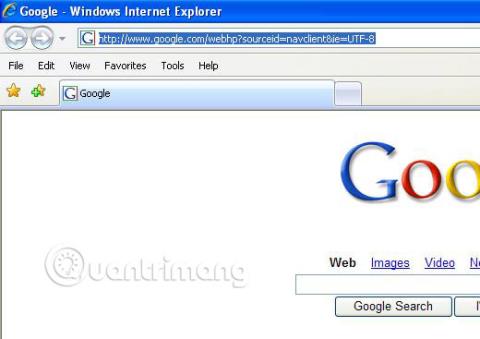 Sådan får du vist menulinjen i Internet Explorer 7