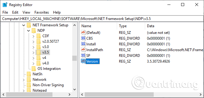 Kā pārbaudīt .NET Framework versiju datorā