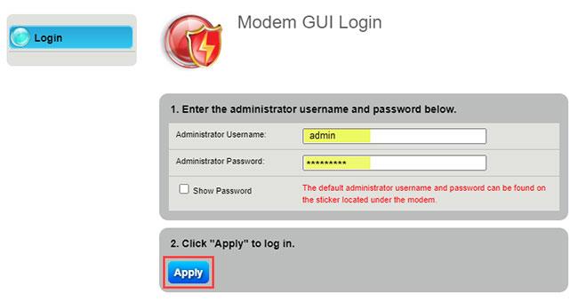Kā atiestatīt WiFi modemu