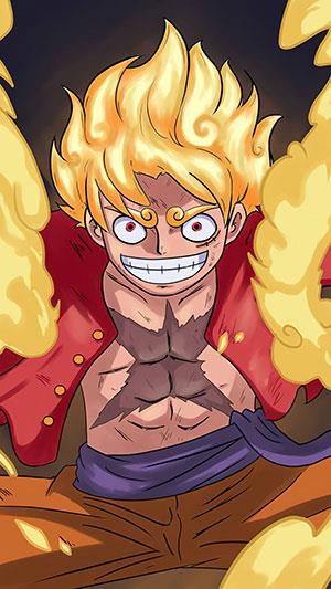 Luffy Gear 5 veggfóður, Luffy God Nika veggfóður Luffy Gear 5 veggfóður, Luffy God Nika veggfóður