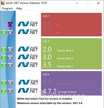 Kā pārbaudīt .NET Framework versiju datorā