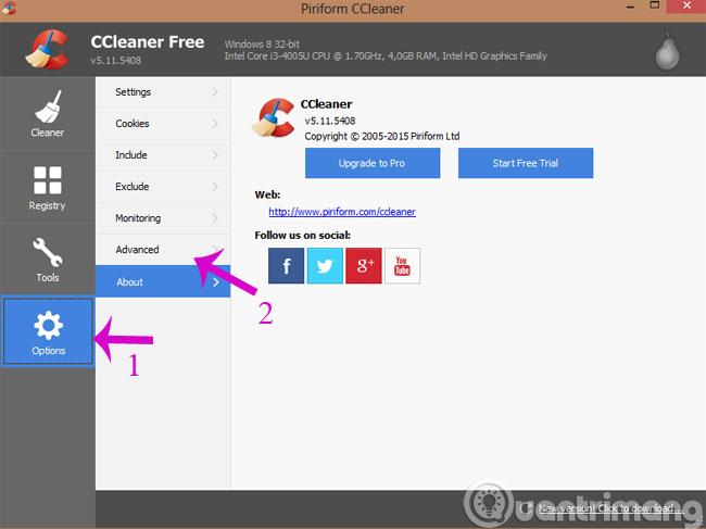 Zbavte sa nepríjemných upozornení CCleaner v 2 krokoch Zbavte sa nepríjemných upozornení CCleaner v 2 krokoch