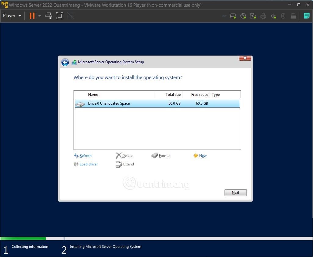 Hur man installerar Windows Server 2022 på en virtuell maskin