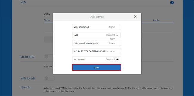 L2TP-konfigurationsinstruktioner til Xiaomi Mi Router 3 L2TP-konfigurationsinstruktioner til Xiaomi Mi Router 3