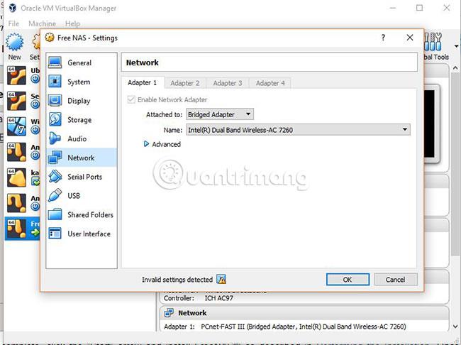 Kā instalēt FreeNAS VM vietnē VirtualBox