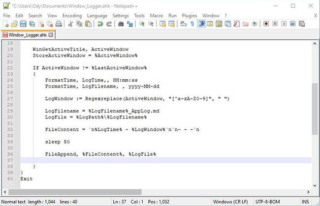 Sådan opretter du et tidsregistreringsprogram på Windows med AutoHotKey Sådan opretter du et tidsregistreringsprogram på Windows med AutoHotKey