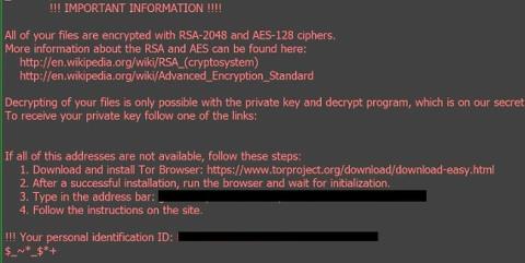 Hur tar man bort *.OSIRIS - Ransomware Locky virus helt?