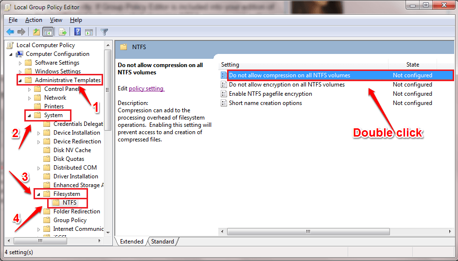 Deaktiver NTFS-filkomprimering for at fremskynde Windows-computere Deaktiver NTFS-filkomprimering for at fremskynde Windows-computere