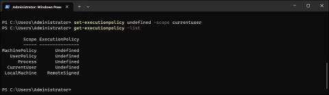 Kā iespējot un izmantot skriptu izpildes politiku programmā Windows PowerShell