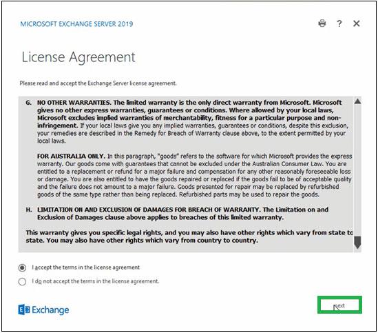 Hur man installerar Exchange Server 2019